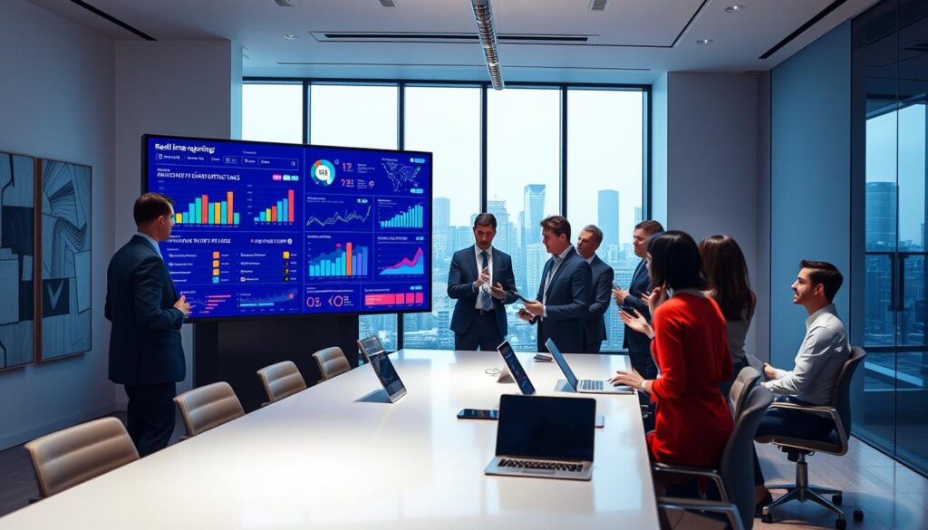 Echtzeit-Reporting und KI Dashboards