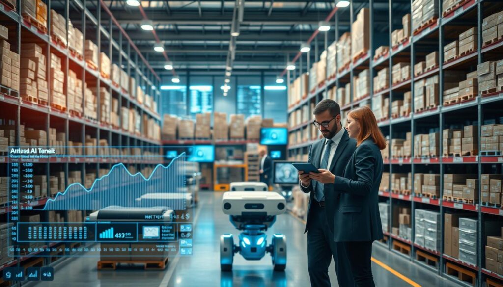 Effiziente Lagerverwaltung mit künstlicher Intelligenz und automatisierte Bestandsverwaltung