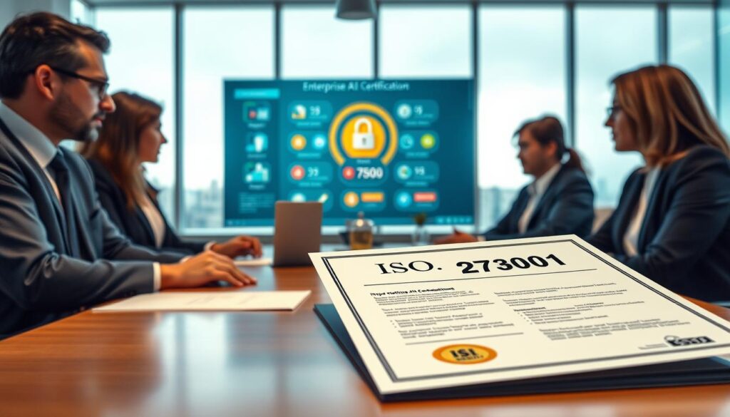 Enterprise-KI Sicherheitszertifizierungen und ISO 27001