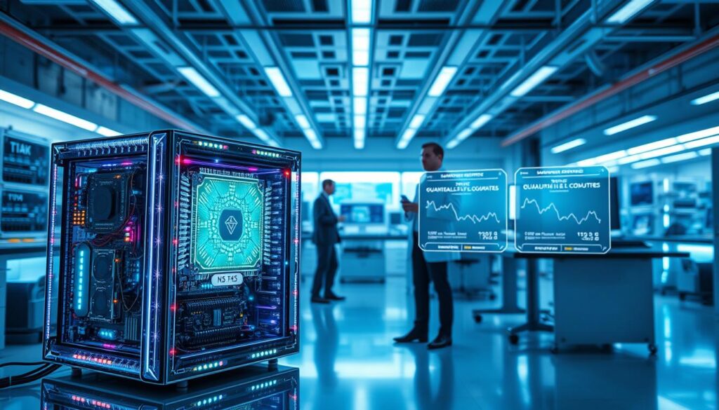Entwicklungsstand universeller Quantencomputer und Fehlerrate