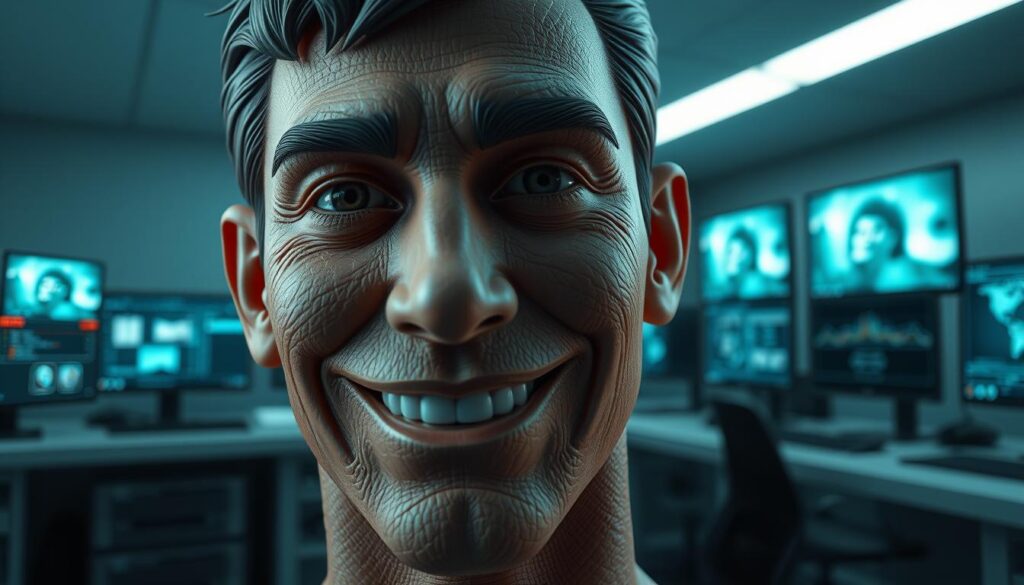 Face Reenactment 3D-Modell und Mimikmanipulation zur Erstellung von täuschend echten Videos