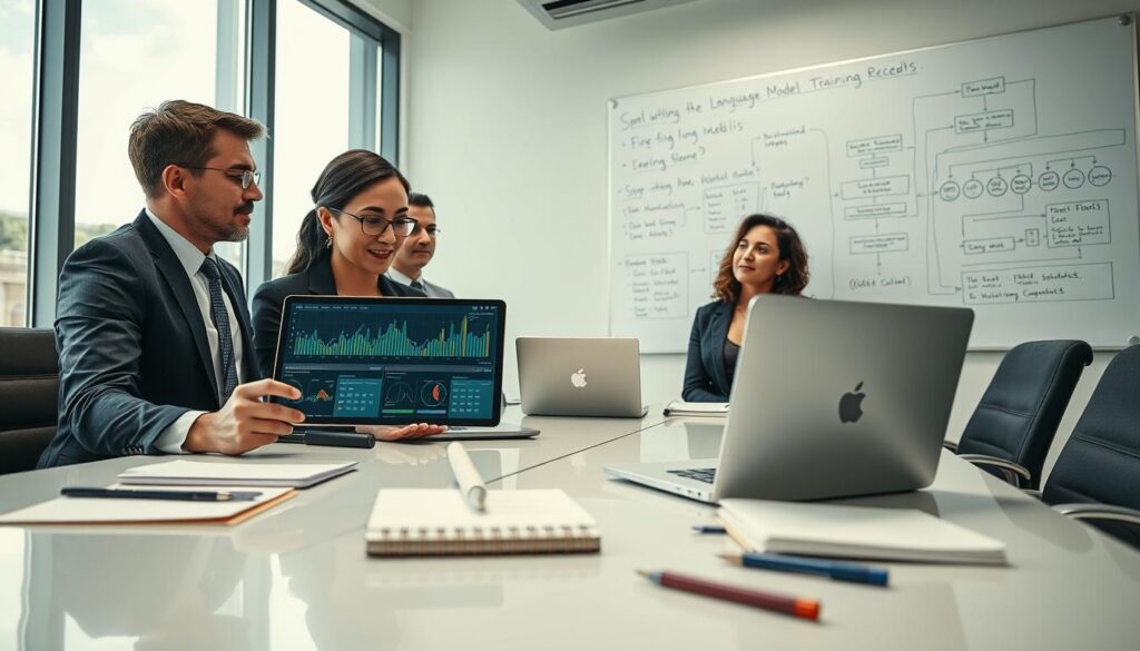 Fine-Tuning KI-Implementierung Unternehmensdaten