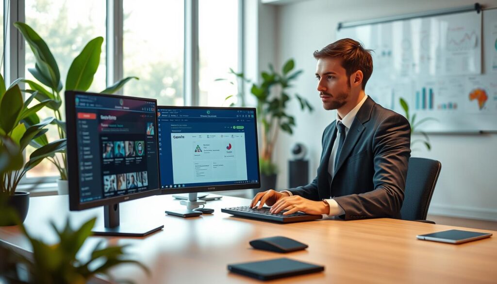 Gemini App KI-Assistent Arbeitsplatz