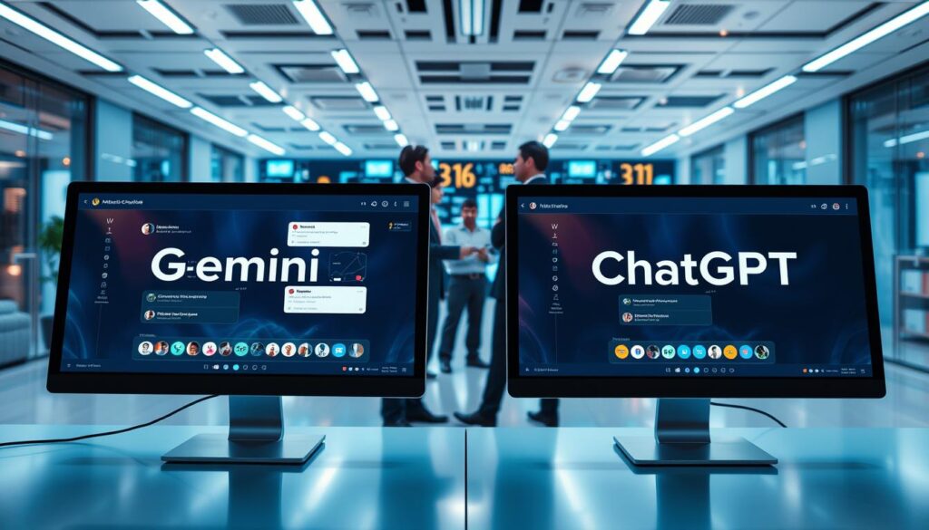 Gemini und ChatGPT KI-Modelle im Vergleich