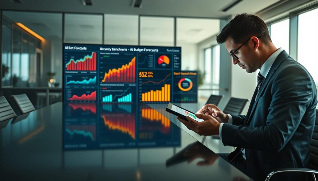 Genauigkeits-Benchmarks für KI-Budgetprognosen und statistische Metriken