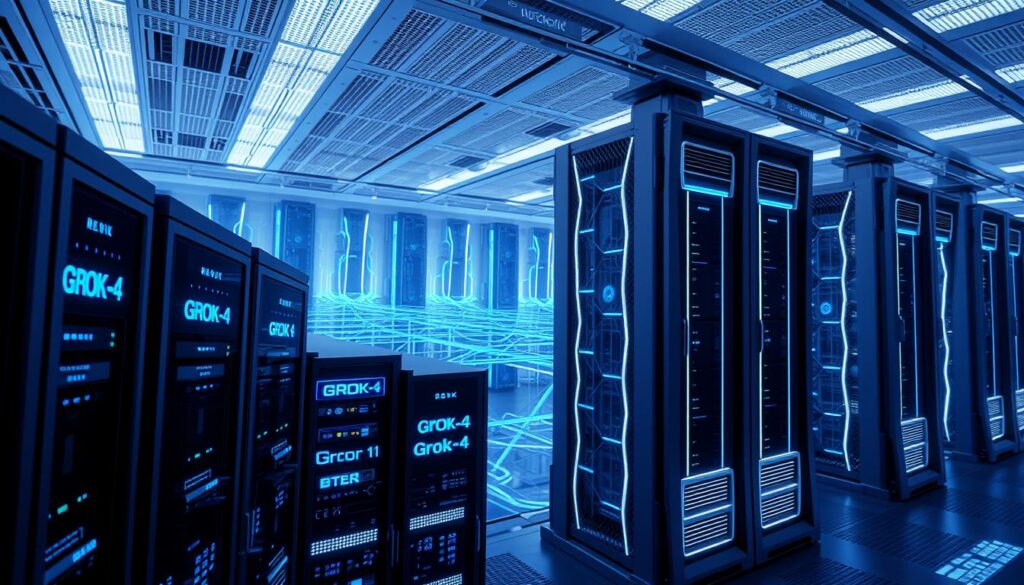 Grok-4 Technologie und Colossus-Cluster