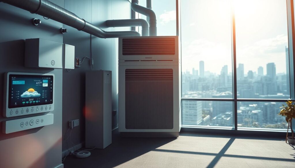 Heiz- und Lüftungstechnik mit Wettervorhersage Integration