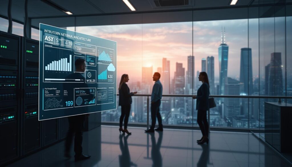 Hybride Netzwerkarchitektur für moderne AI-Workloads