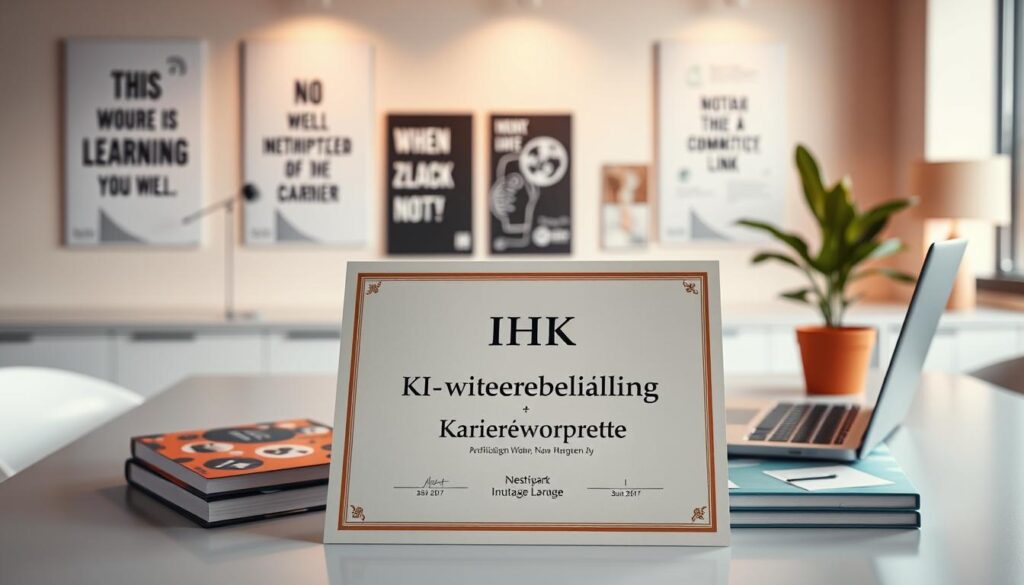 IHK-Zertifikat KI-Weiterbildung Karrierevorteile