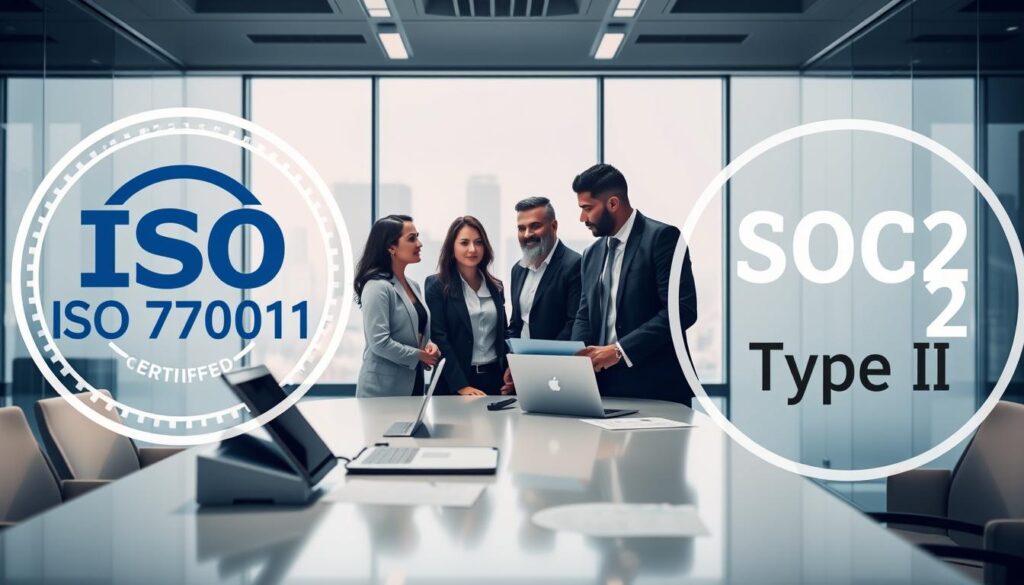 ISO 27001 und SOC2 Type II Zertifizierungen für Sicherheitsstandards ISO 27001 und SOC2 Type II Zertifizierungen für Sicherheitsstandards