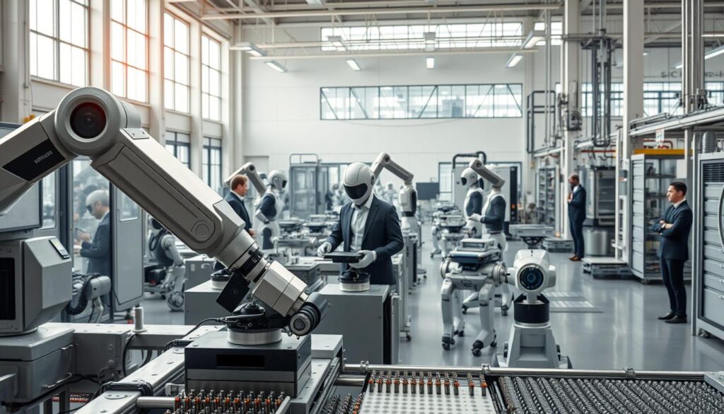 Intelligente Industrieroboter in der modernen Produktion