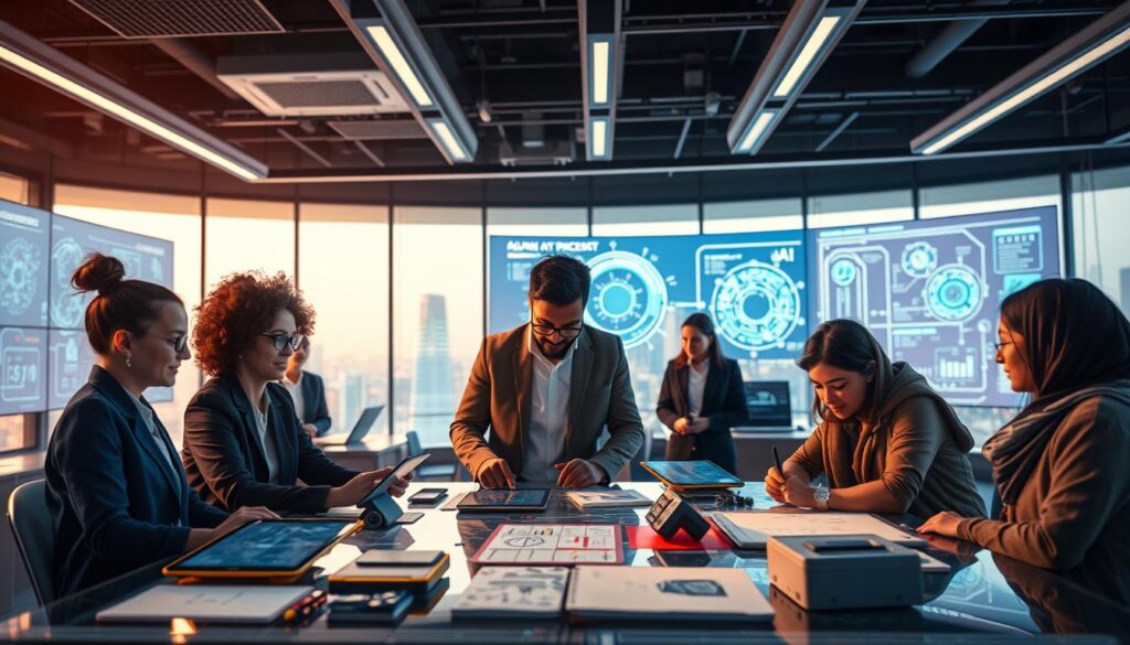 Interdisziplinäre Teams in KI-Innovationslaboren