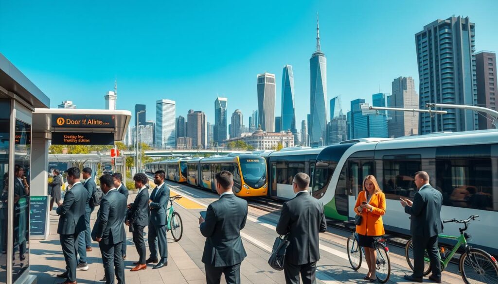 Intermodale Mobilität und Tür-zu-Tür-Mobilität