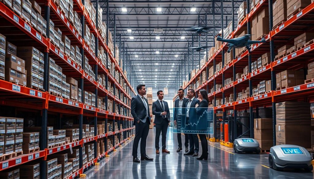IoT Lagerverwaltung und Warehouse Optimization mit Sensornetzwerken