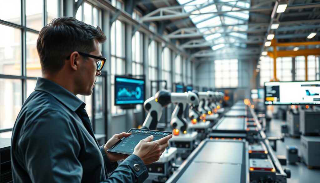 IoT Produktion und vernetzte Systeme in der modernen Fertigung