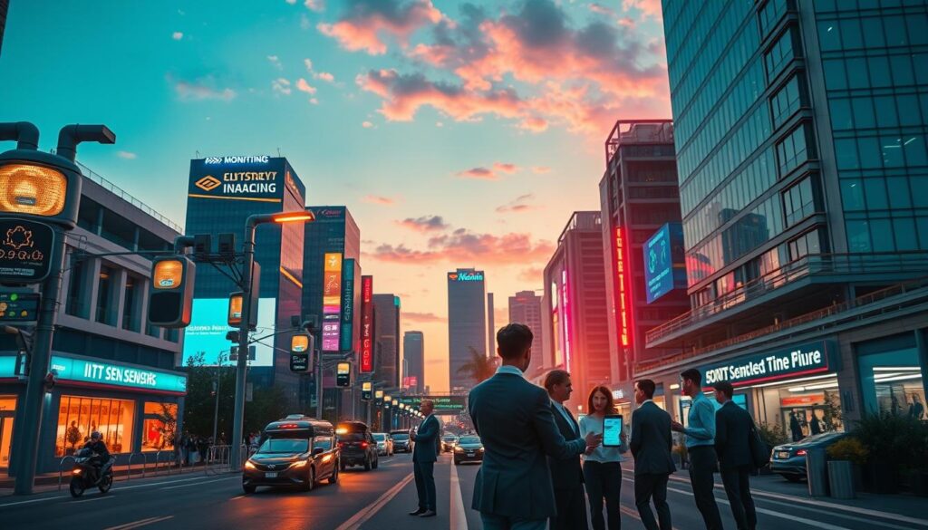 IoT-Sensoren in Smart City Datenintegration