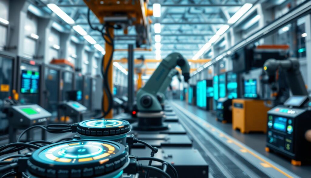 IoT Sensoren und vernetzte Systeme in der intelligenten Fertigung