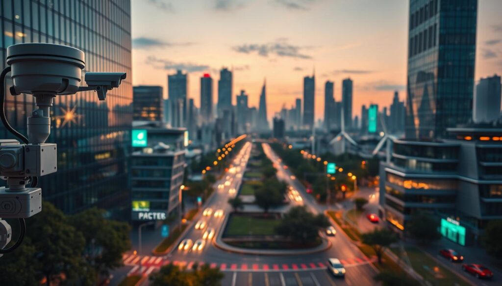 IoT Smart Cities Sensoren und Echtzeit-Datenerfassung in vernetzten Städten