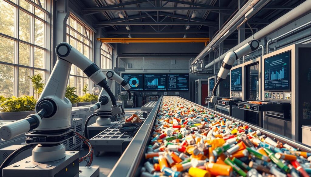 KI Abfallmanagement und automatisierte Sortierung in Recyclinganlagen