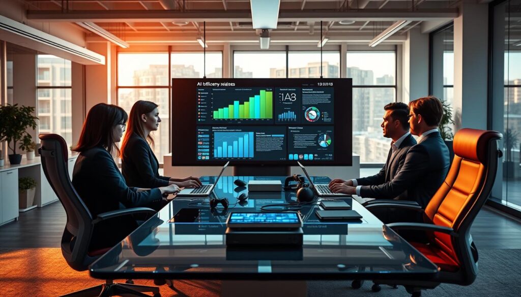 KI Arbeitsplatzoptimierung und Effizienz im Büro