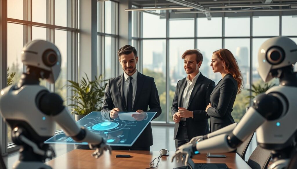 KI Automatisierung und Mensch-Maschine-Kollaboration in der modernen Arbeitswelt