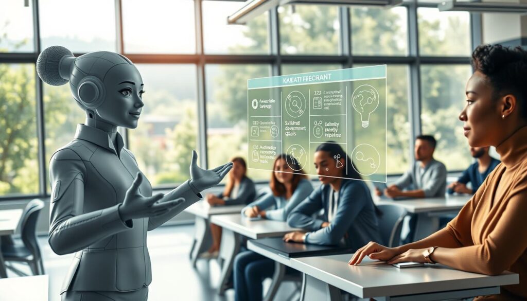 KI-Avatar Kaia für Bildung für nachhaltige Entwicklung