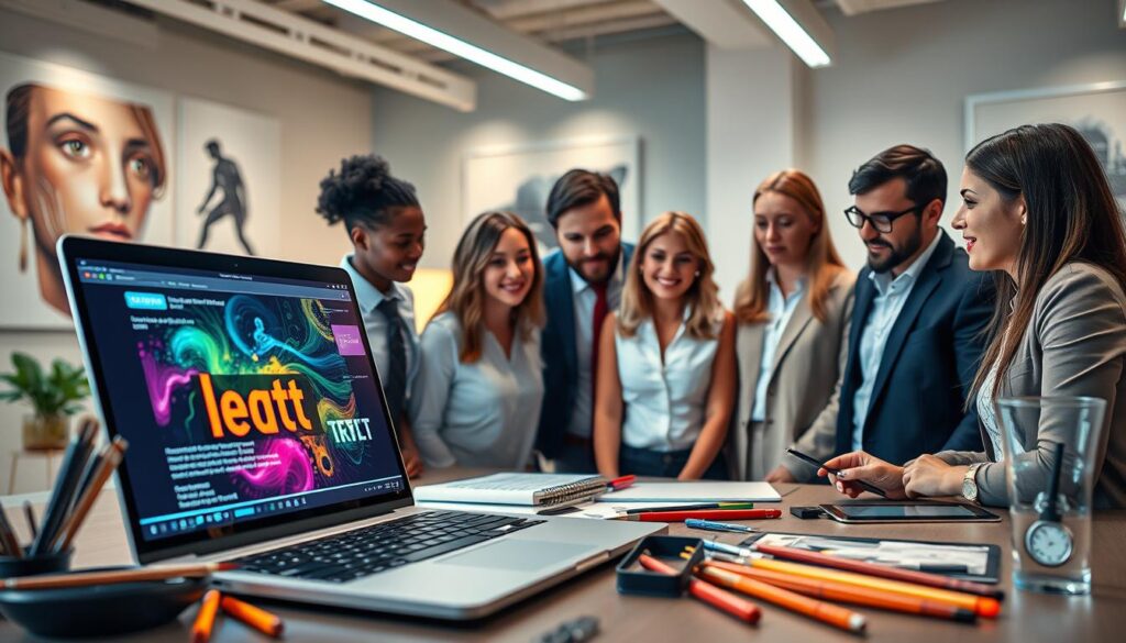 KI Bildgenerierung Prozess mit Text-to-Image Technologie
