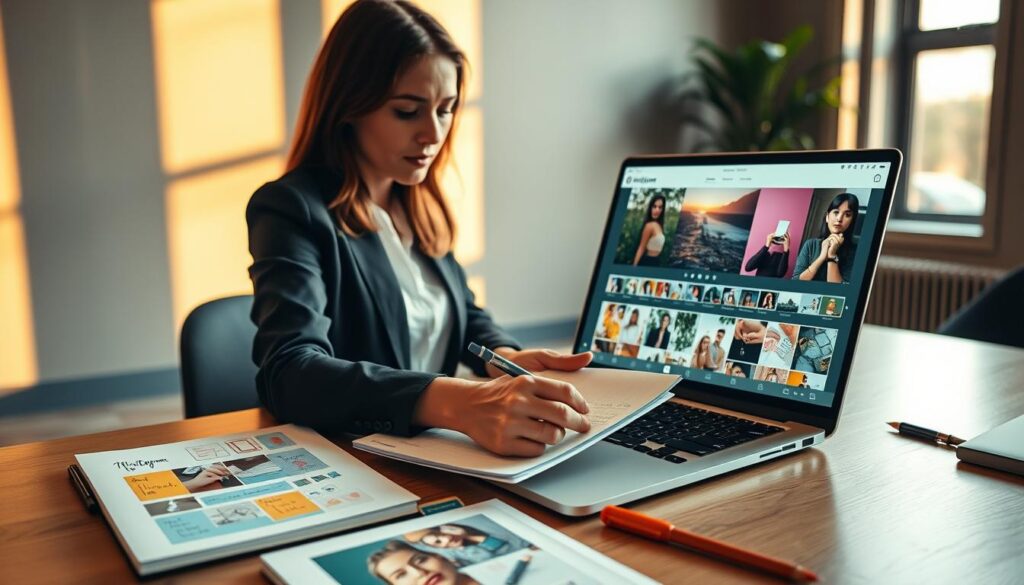 KI Content Erstellung für Instagram Posts