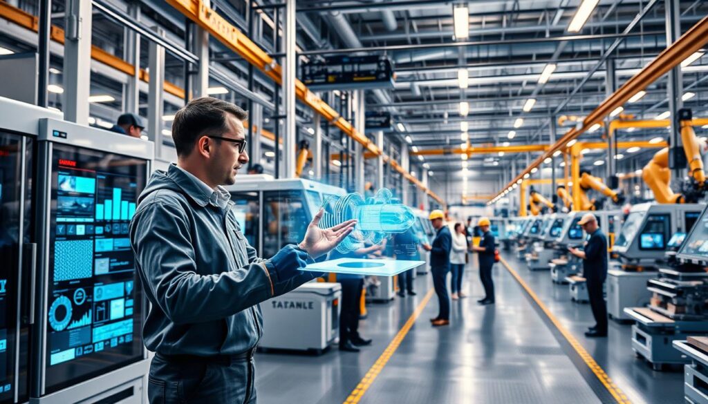 KI Digitale Zwillinge in der Produktion