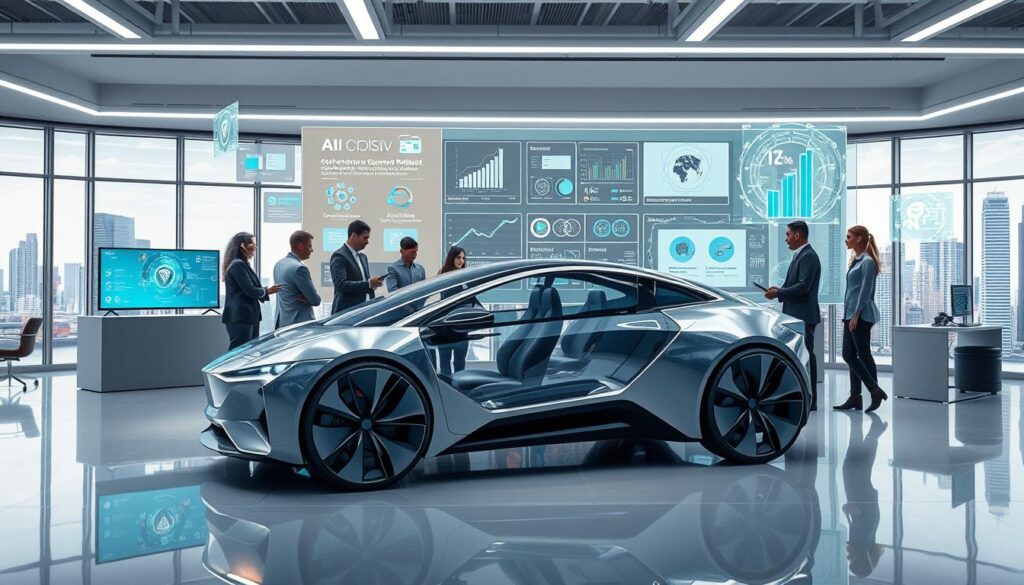 KI Fahrzeugentwicklung in der Automobilindustrie