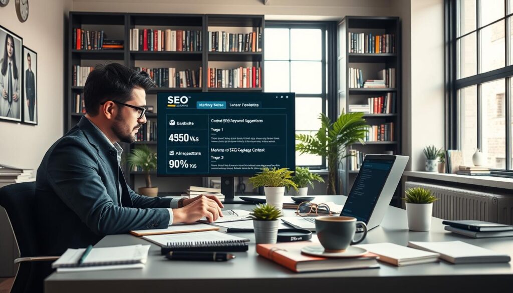 KI Freelancer erstellt SEO-optimierte Inhalte mit Textassistenten