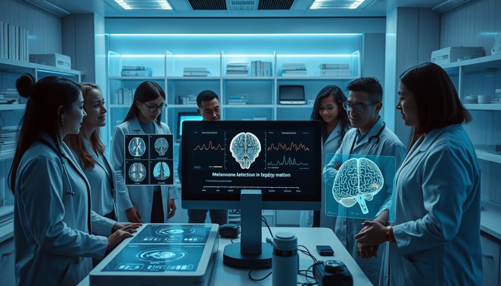 KI Früherkennung Melanom Diagnostik und Epilepsie Erkennung