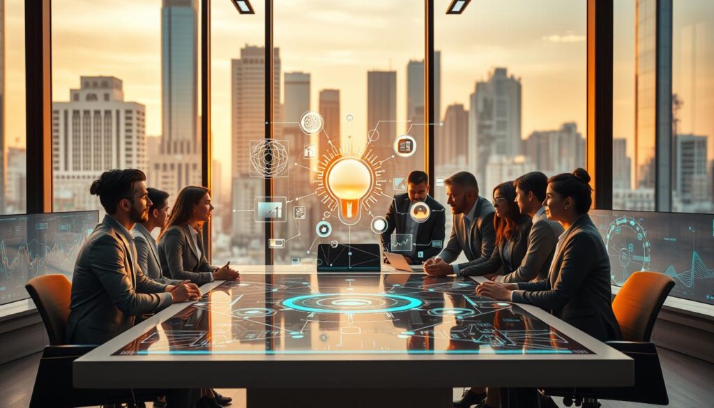 KI Ideengenerierung und generative KI in innovativen Prozessen