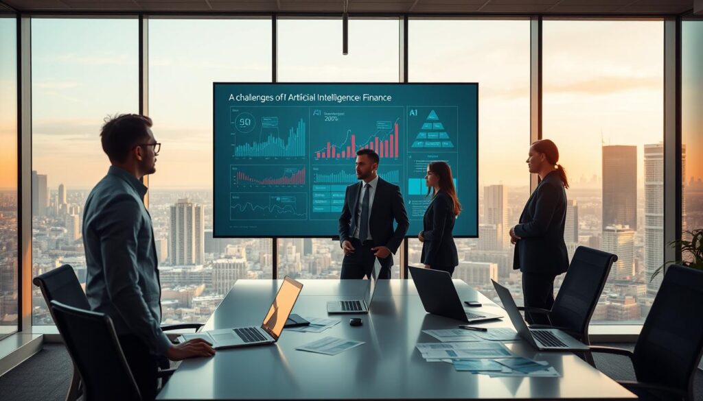 KI Implementierung Finance Herausforderungen