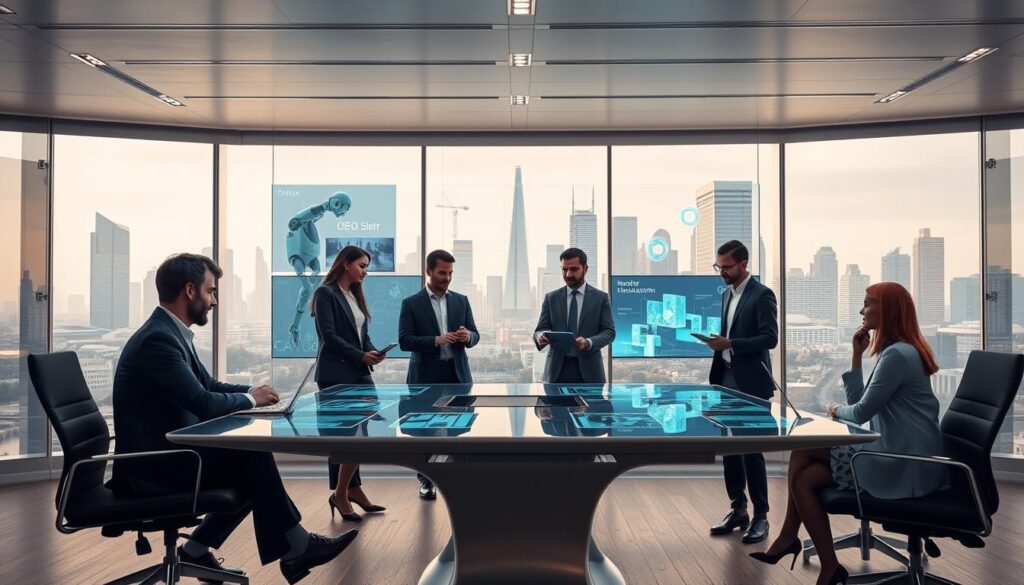 KI-Implementierung in verschiedenen Branchen und digitale Transformation