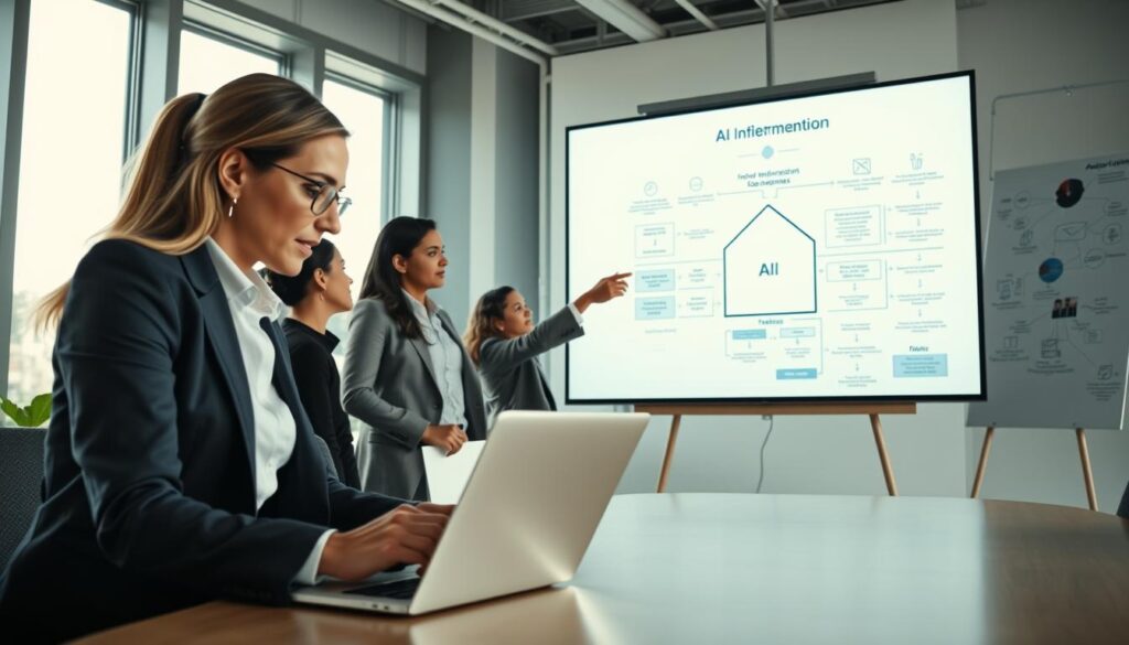 KI-Implementierung und strategische Planung