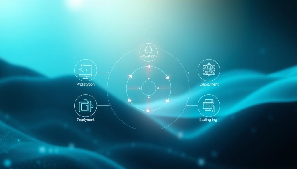KI Innovationsphasen und strukturierter Innovationsprozess