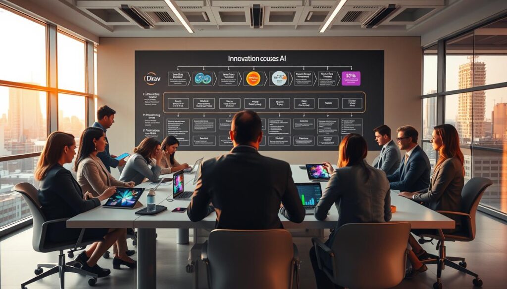 KI Innovationsprozesse und Phasen der Ideenentwicklung