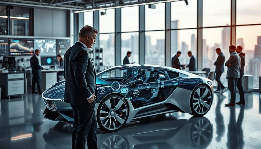 KI-Integration Automobilsektor in der Fahrzeugentwicklung