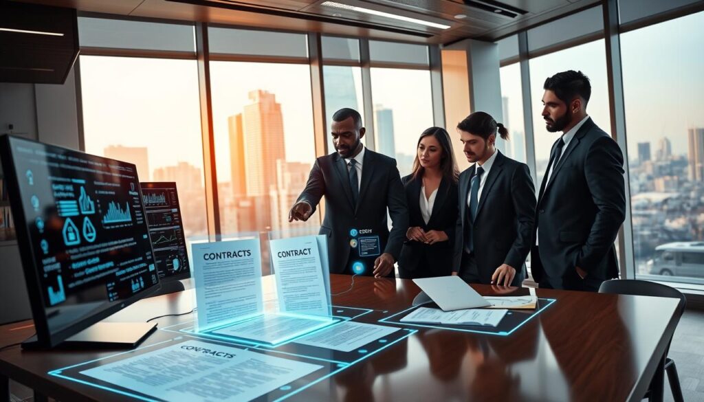 KI Intelligente Verträge Risikoerkennung und Compliance-Prüfung