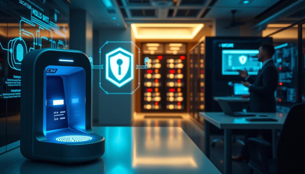 KI Passwortschutz und Authentifizierung KI mit biometrischen Sicherheitsmerkmalen