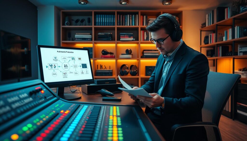 KI Podcast Workflow automatisierte Podcast-Erstellung