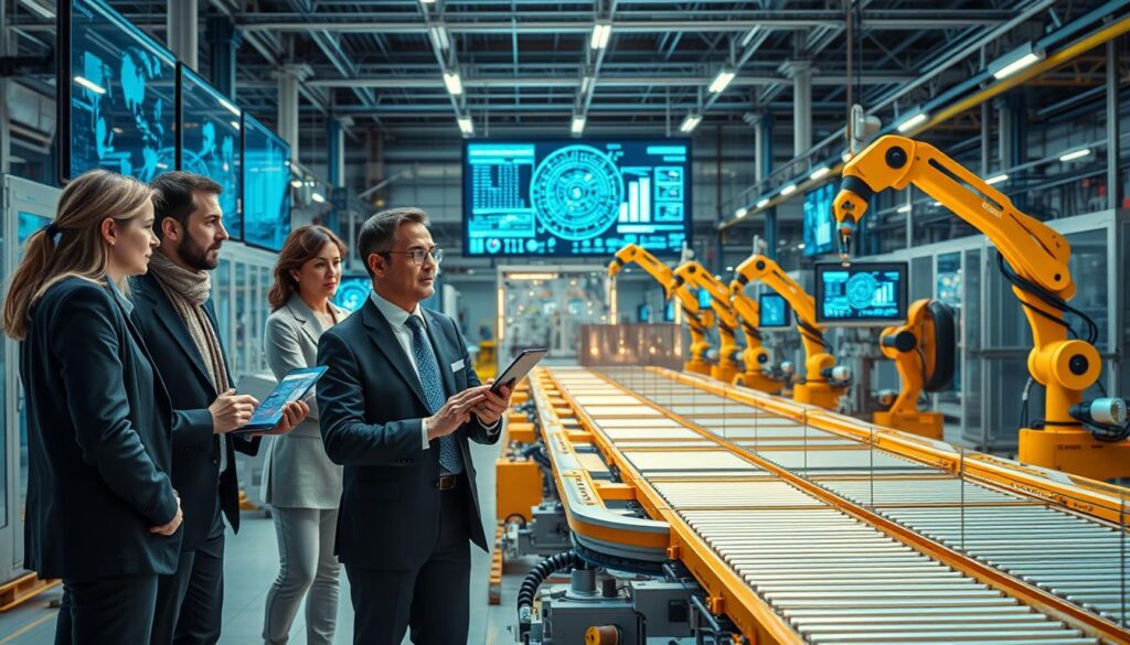 KI Produktion in der Wertschöpfungskette