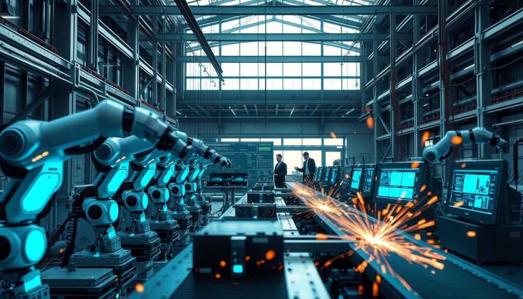 KI Produktion und industrielle Automatisierung in der modernen Fertigung