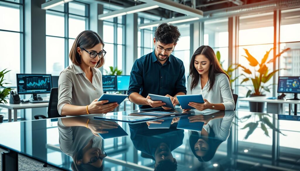 KI Produktivität und intelligente Arbeitsprozesse im modernen Büro