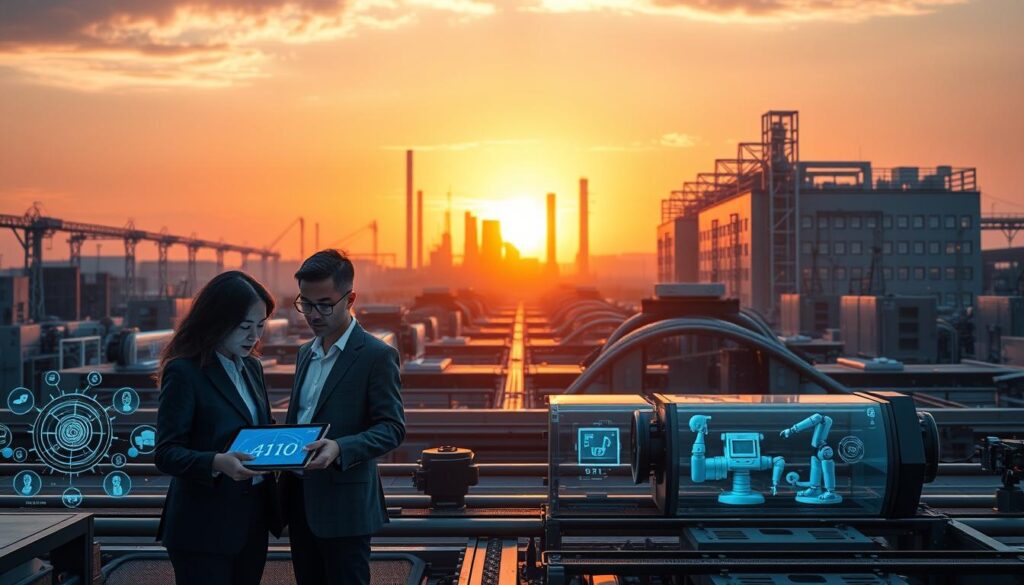 KI Produktivitätswachstum Innovation in der Industrie