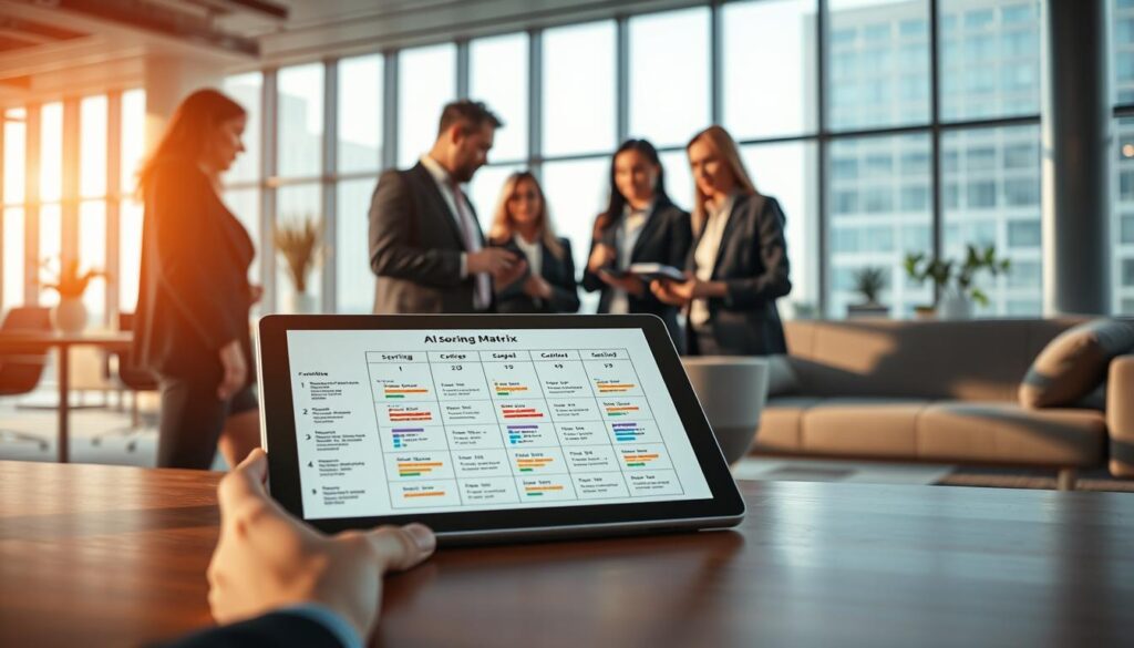 KI Prozesse bewerten mit Scoring-Matrix