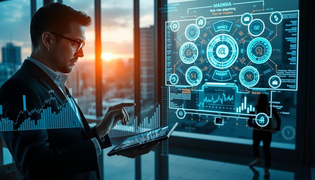 KI Risikomanagement und Portfoliooptimierung Visualisierung