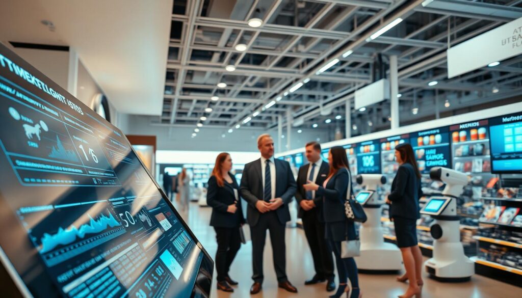 KI Smart Retail Technologien und Sensoren für Einzelhandel