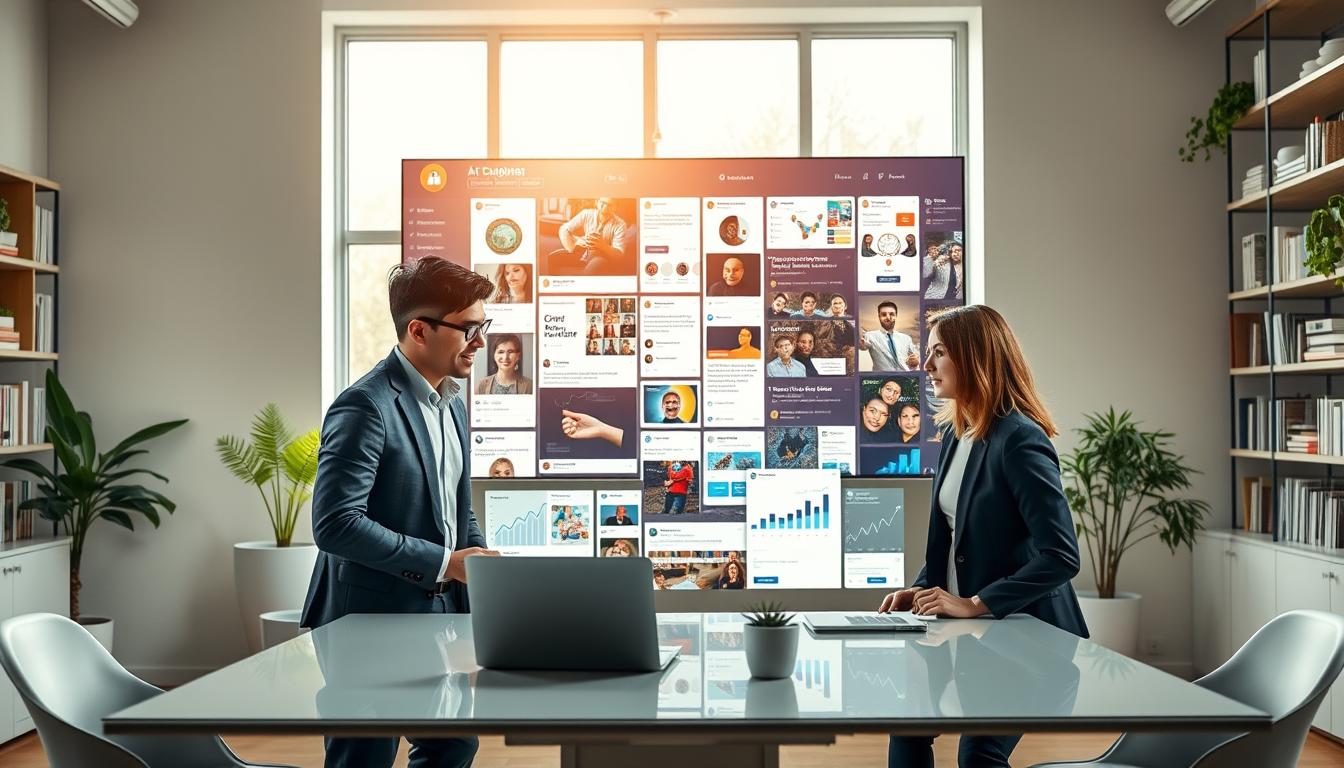 KI Social Media Inhalte